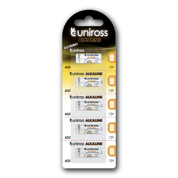 Uniross A23 Alkaline - Pack of 5
