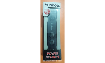 Uniross USB Power Station 6.8A ( 6 Ports ) + Power Cable