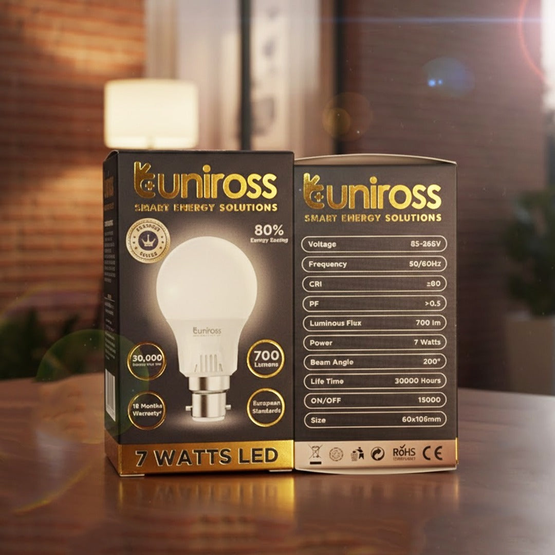 Uniross 7W LED Bulb – (Premium Series)