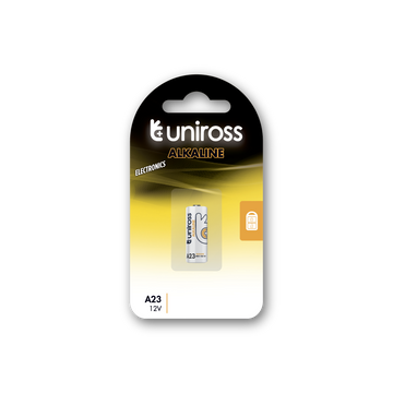Uniross Micro-Alkaline Battery U1A23 (Pack of 1)