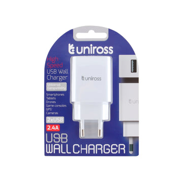 Uniross 2 USB Wall Charger 2.4 A