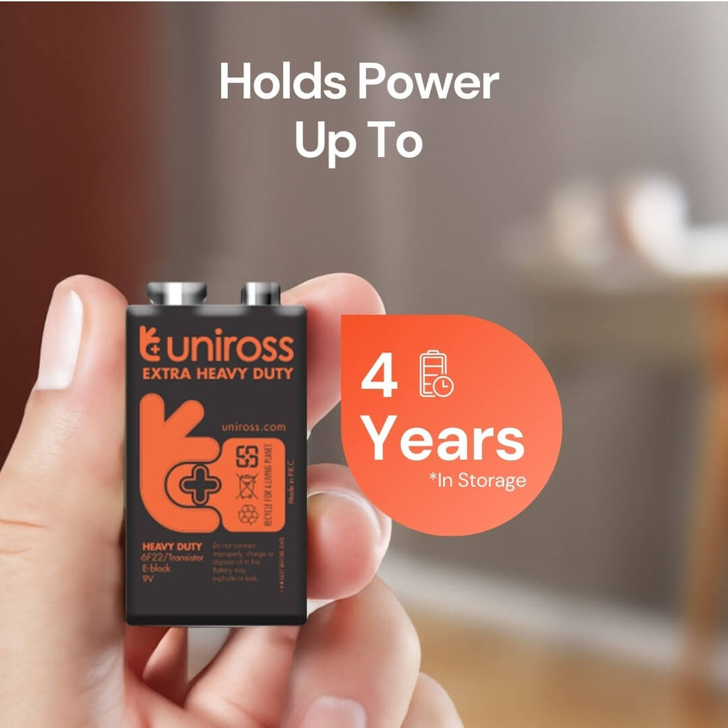 Uniross 9v Extra Heavy Duty Battery