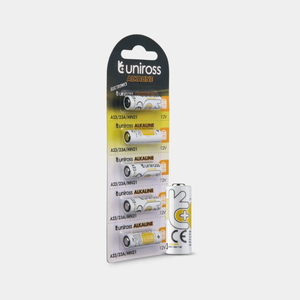 Uniross A23 Alkaline - Pack of 5