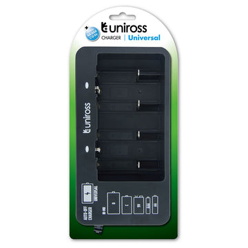 Uniross Universal Battery Charger for AA / AAA / C /D / 9v
